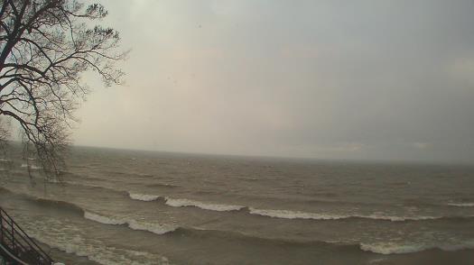Weather camera view of Forest Lawn Beach.