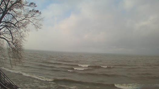 Weather camera view of Forest Lawn Beach.