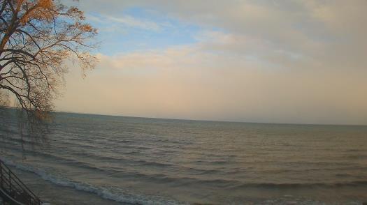 Weather camera view of Forest Lawn Beach.