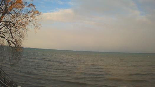 Weather camera view of Forest Lawn Beach.