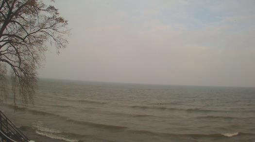 Weather camera view of Forest Lawn Beach.