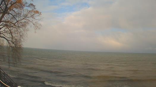 Weather camera view of Forest Lawn Beach.