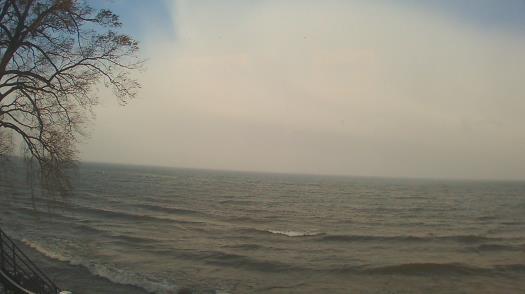 Weather camera view of Forest Lawn Beach.