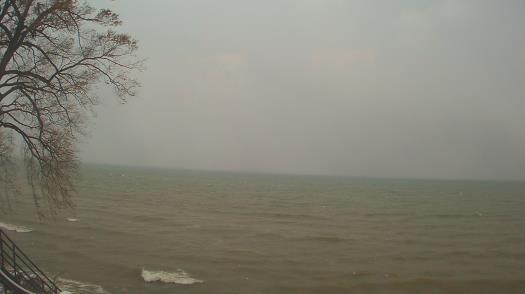 Weather camera view of Forest Lawn Beach.