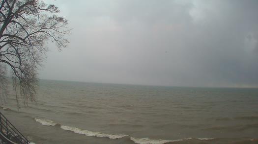 Weather camera view of Forest Lawn Beach.