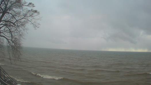 Weather camera view of Forest Lawn Beach.