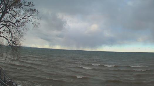 Weather camera view of Forest Lawn Beach.