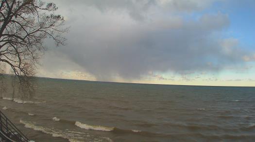 Weather camera view of Forest Lawn Beach.