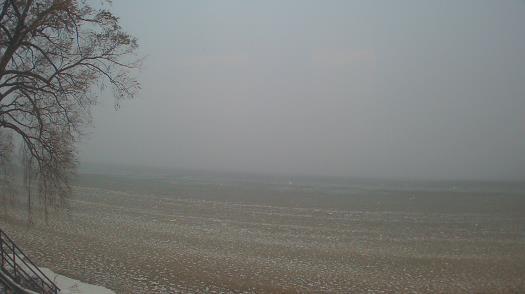 Weather camera view of Forest Lawn Beach.