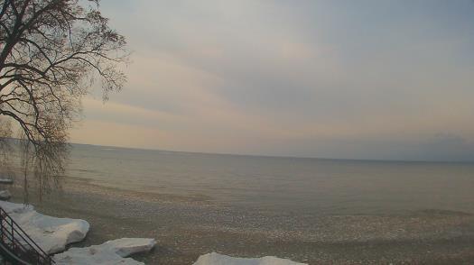 Weather camera view of Forest Lawn Beach.