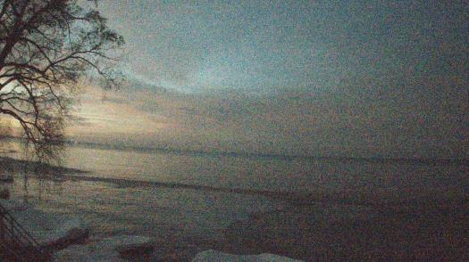 Weather camera view of Forest Lawn Beach.