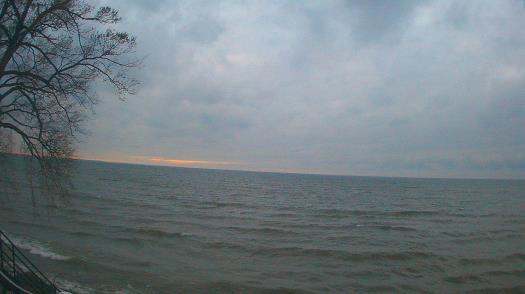 Weather camera view of Forest Lawn Beach.