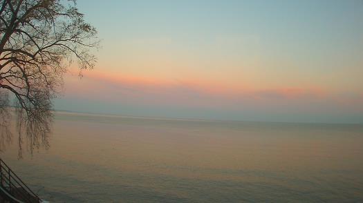 Weather camera view of Forest Lawn Beach.