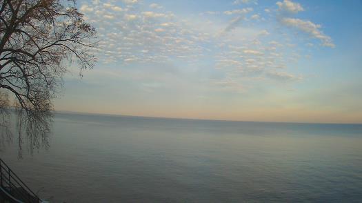 Weather camera view of Forest Lawn Beach.