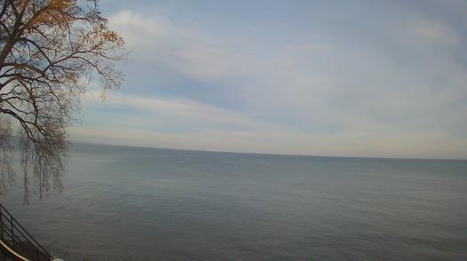 Weather camera view of Forest Lawn Beach.