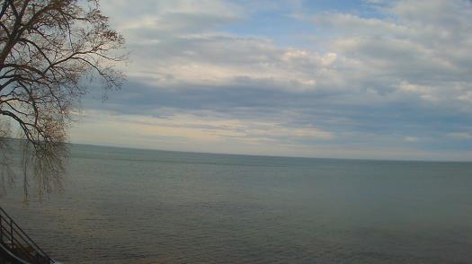 Weather camera view of Forest Lawn Beach.