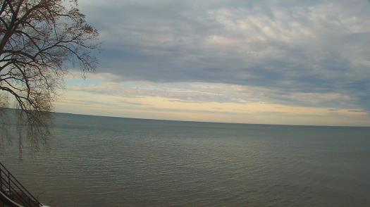 Weather camera view of Forest Lawn Beach.