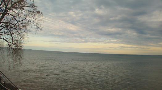 Weather camera view of Forest Lawn Beach.