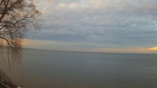 Weather camera view of Forest Lawn Beach.