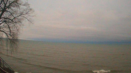 Weather camera view of Forest Lawn Beach.