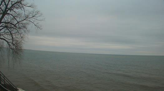 Weather camera view of Forest Lawn Beach.