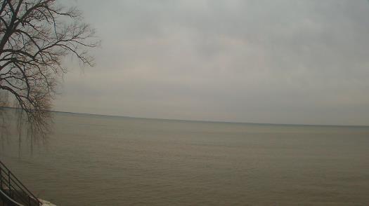 Weather camera view of Forest Lawn Beach.