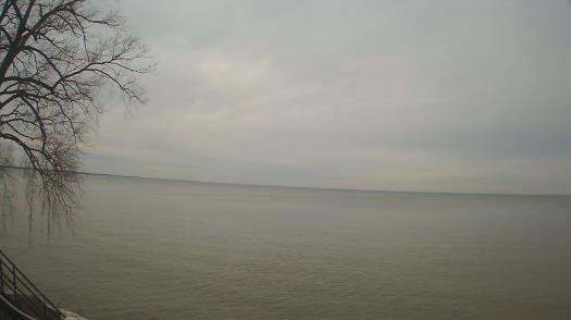 Weather camera view of Forest Lawn Beach.