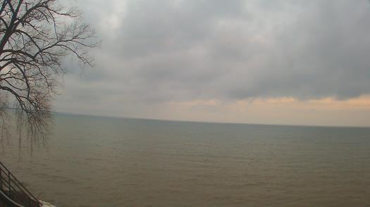 Weather camera view of Forest Lawn Beach.