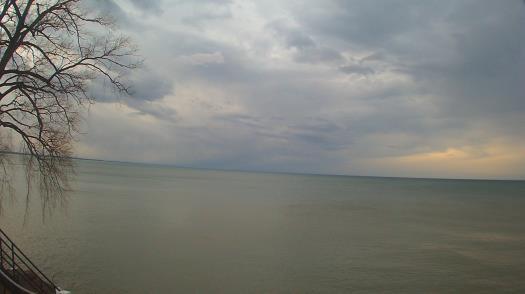 Weather camera view of Forest Lawn Beach.