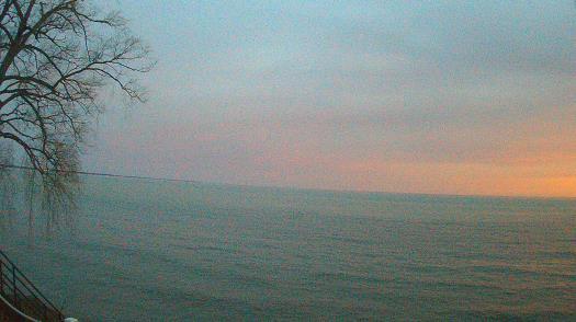 Weather camera view of Forest Lawn Beach.