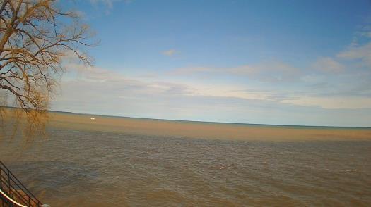 Weather camera view of Forest Lawn Beach.