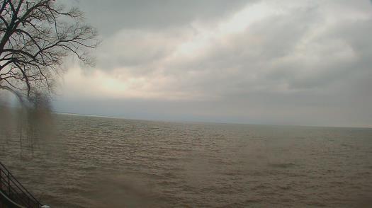 Weather camera view of Forest Lawn Beach.