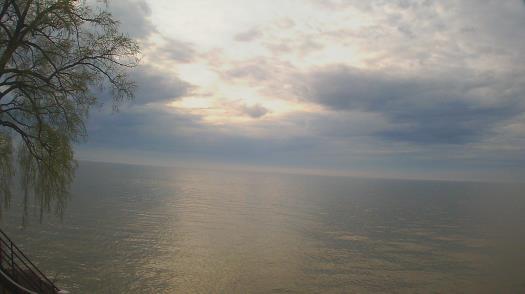 Weather camera view of Forest Lawn Beach.