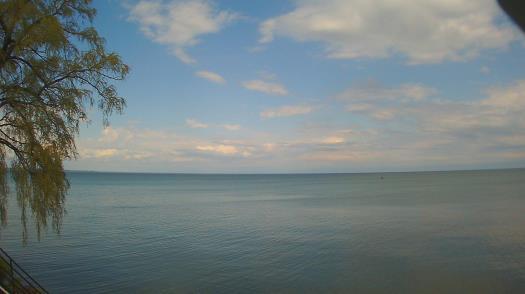 Weather camera view of Forest Lawn Beach.