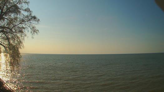 Weather camera view of Forest Lawn Beach.