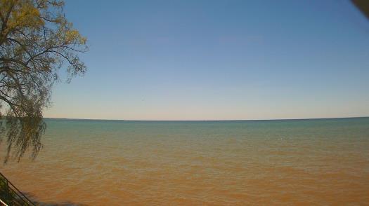 Weather camera view of Forest Lawn Beach.