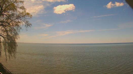Weather camera view of Forest Lawn Beach.