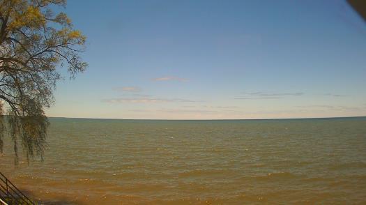 Weather camera view of Forest Lawn Beach.