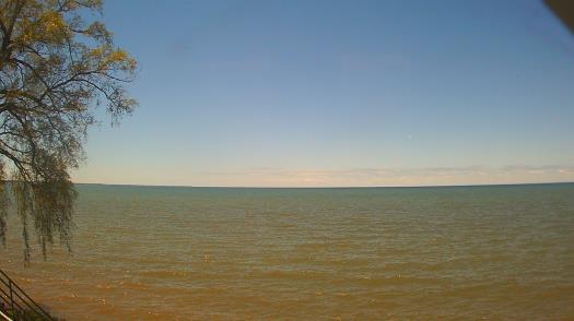 Weather camera view of Forest Lawn Beach.