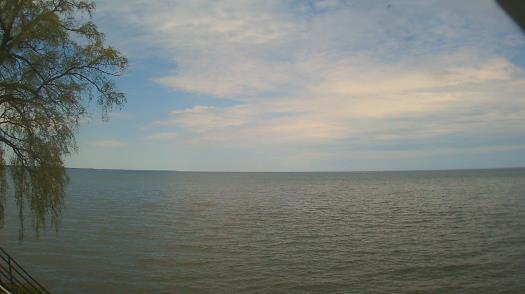 Weather camera view of Forest Lawn Beach.