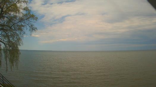 Weather camera view of Forest Lawn Beach.