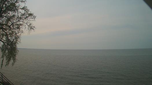 Weather camera view of Forest Lawn Beach.