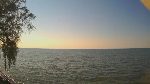 Weather camera view of Forest Lawn Beach.