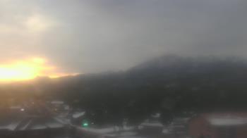 Weather camera view of Woodland Park Public Library.