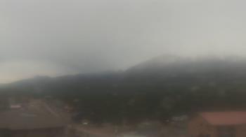 Weather camera view of Woodland Park Public Library.