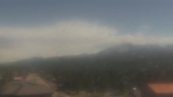 Weather camera view of Woodland Park Public Library.