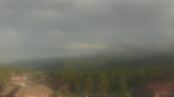 Weather camera view of Woodland Park Public Library.