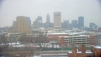 Weather camera view of WEWS-TV.
