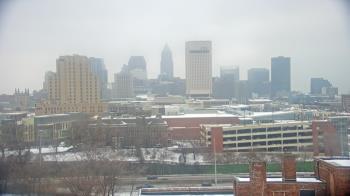 Weather camera view of WEWS-TV.
