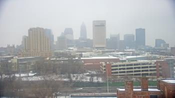 Weather camera view of WEWS-TV.